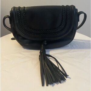 Vince camuto black small shoulder bag barely used